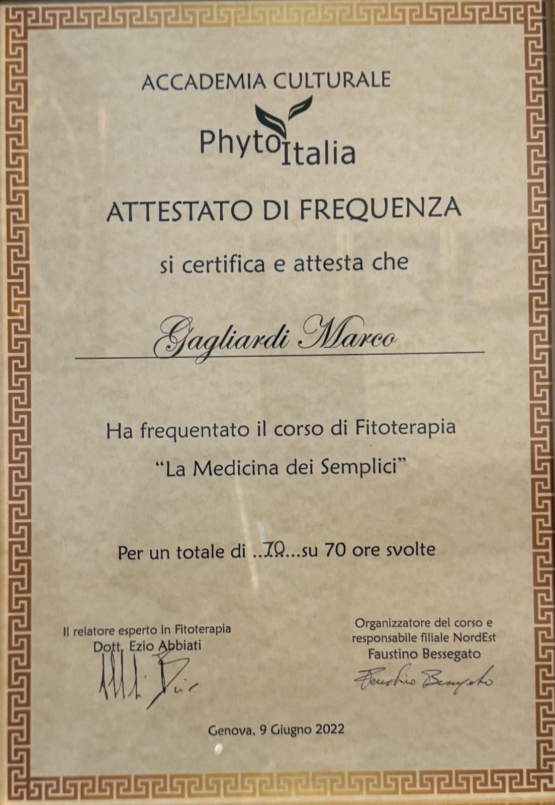 Certificazioni
